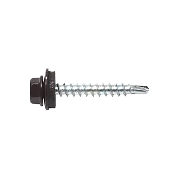 VIS DE BARDAGE TH - RAL 8017 - MARRON - 4,8X35 - 100PCS