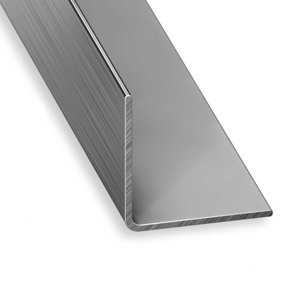 CORNIERE PVC INOX 20X20-2,60M