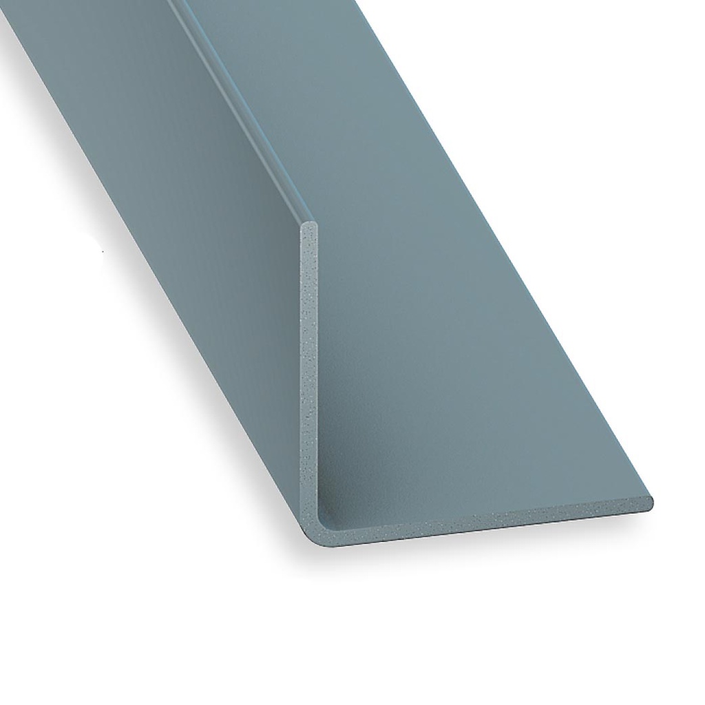 CORNIERE PVC GRIS BLEUTE 20X20-2M