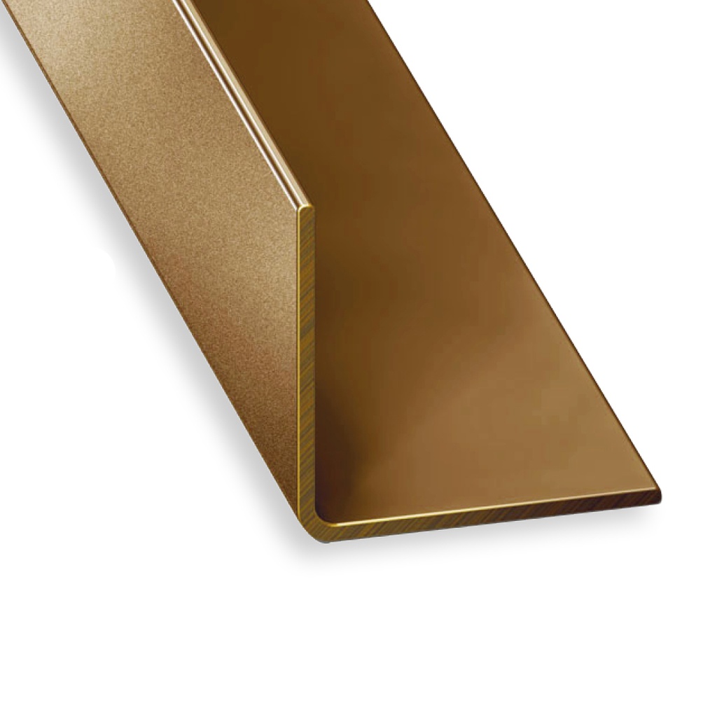 CORNIERE PVC MARRON GLACE 20X20-2M