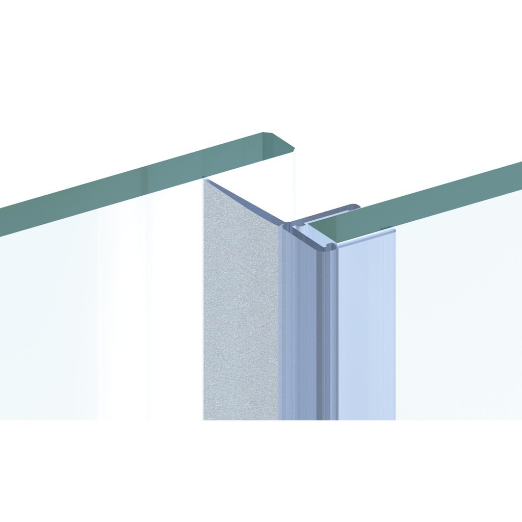 JOINT LEVRE PERPENDICULAIRE VITRE 6-8MM