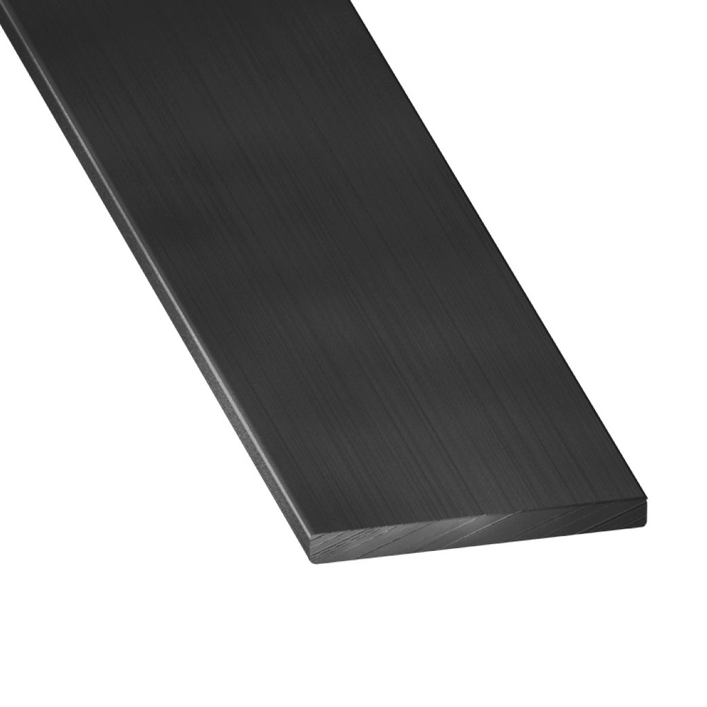 PLAT ALU NOIR BROSS 20X2-2,50M