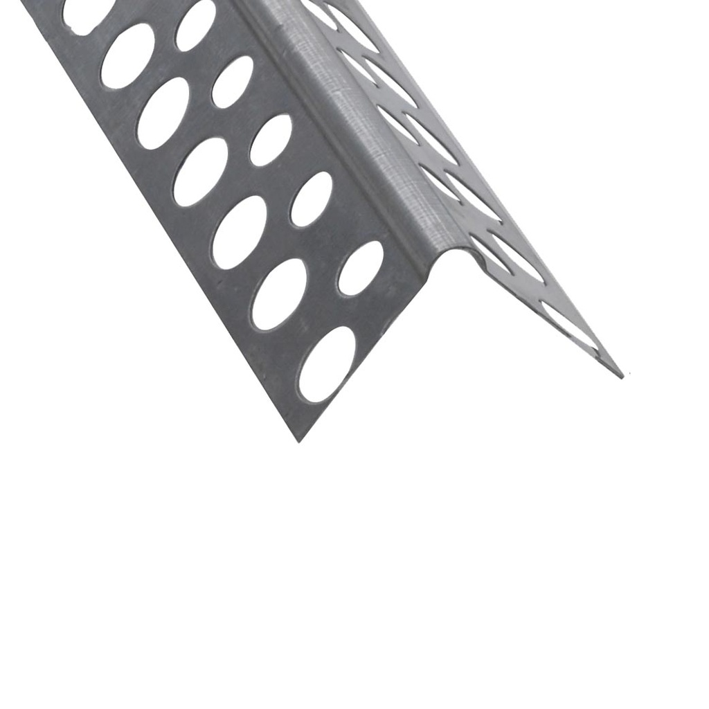 CORNIERE PLAT. PERF.GALVA 25X25-2M