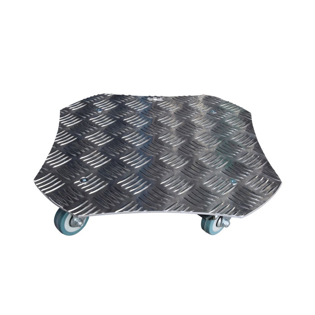 ROULE PLANTES ALU 34X34 4 ROUES