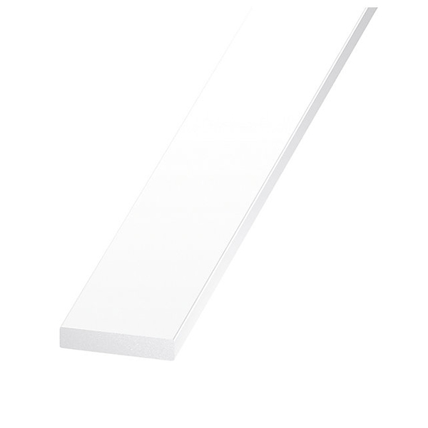 PLAT PVC BLANC 25X5-2 M
