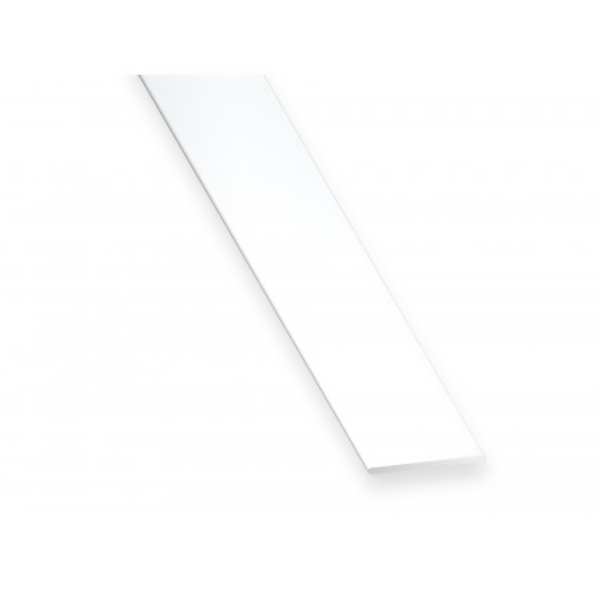 PLAT PVC BLANC 19X3-1 M