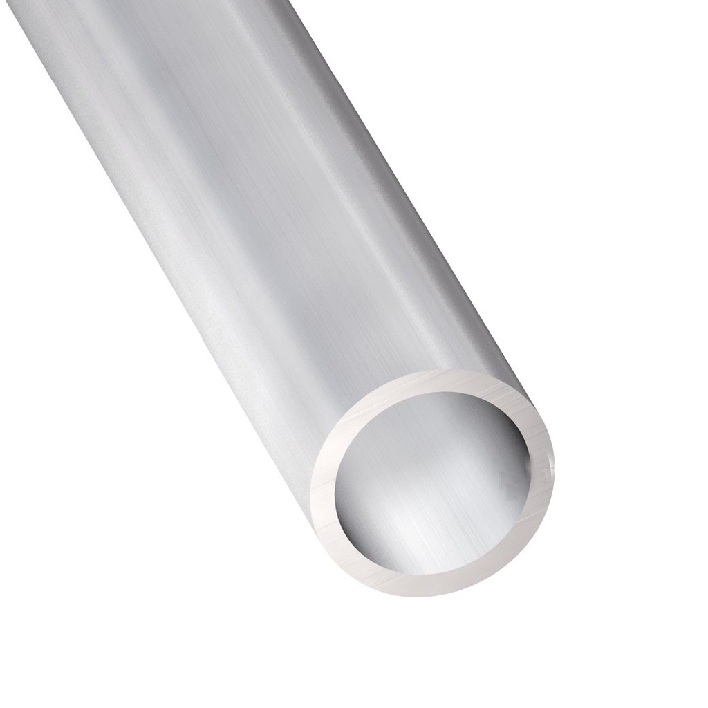 TUBE ROND ALU INCOLORE 12X1-1M