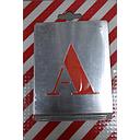 ALPHABET ZINC CAPITAL 60 MM A A Z