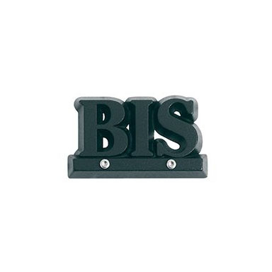 CHIFFRE ZAMAK NOIR 80MM BIS