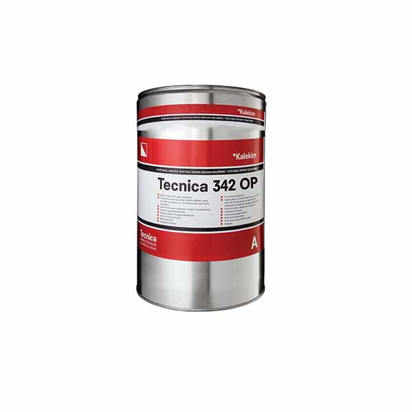 TECNICA 342 MATERIAU DE REVETEMENT FINAL EN EPOXY, COMPOSANT A - 17 KG - ROUGE RAL 3001