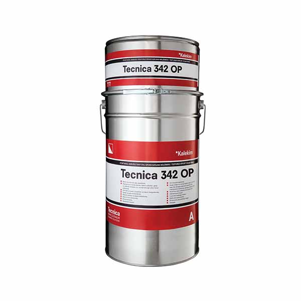 TECNICA 342 MATERIAU DE REVETEMENT FINAL EN EPOXY, COMPOSANT A +B - VERT RAL 6024