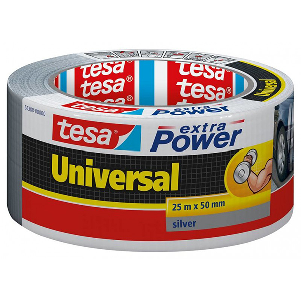 ADHESIF POUR LA REPARATION/SECURITE UNIVERSAL 25M:50MM GRIS