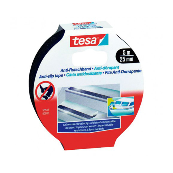 ADHESIF POUR LA REPARATION/SECURITE ANTI SLIP SAFETY SOLUTION 5M:25MM TRANSPARENT