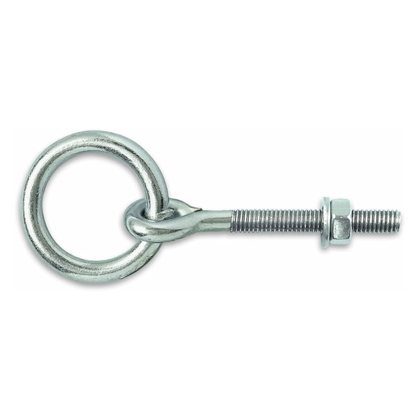 ANNEAU ECURIE ECROU ACIE ZINGUE D10X50MM L80MM