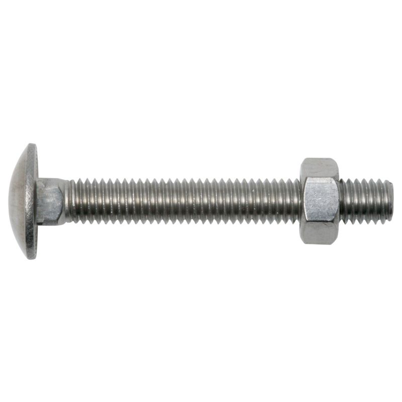 BOULON BOIS TRCC INOX A2 - 6,0X50 - 50PCS