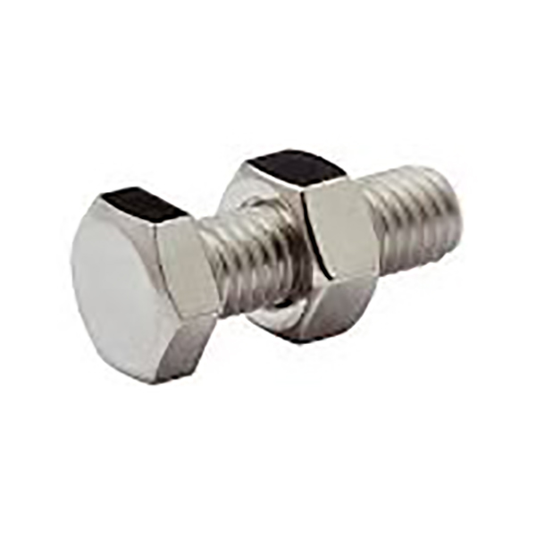 BOULON MECANIQUE AVEC ECROU 10*100 - BOITE DE 100 PCS