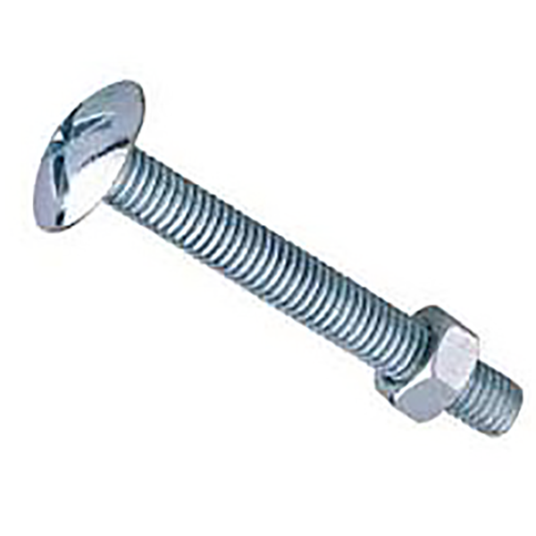 BOULON POELIER + ECROU M10*100