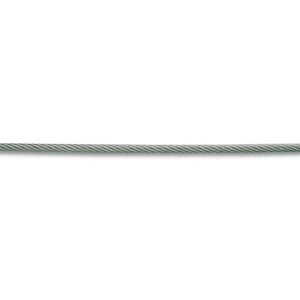 CABLE GAINE PVC ACIER GALVA 89KG D3/4MM/M