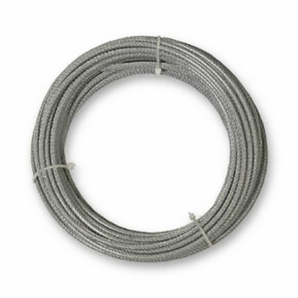 CABLE GAINE PVC ACIER GALVA 159KG D4/5MM/M