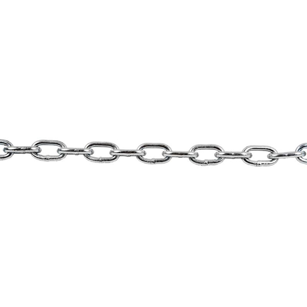CHAINE ZINGUEE 4MM