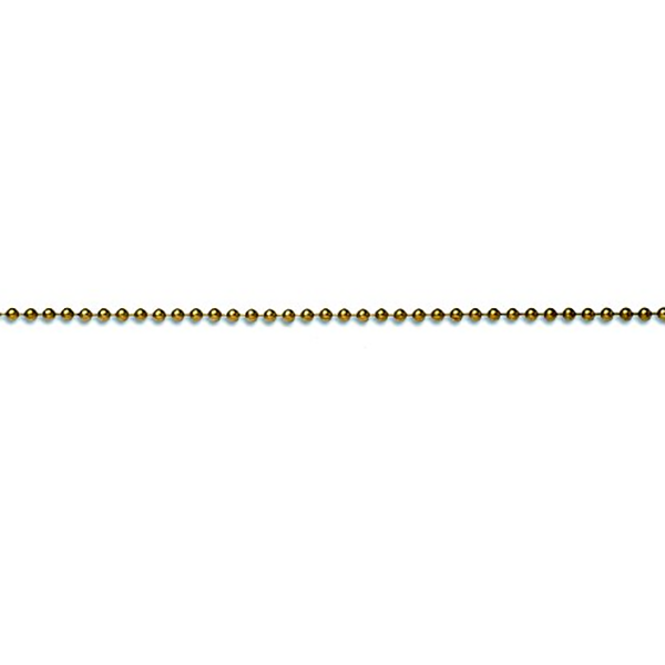 CHAINE BOULE LAITON POLI 10KG D3.2MM/M