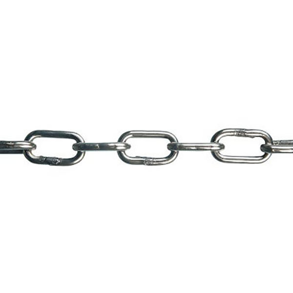 CHAINE SOUDEE MAILLE COURTE INOXYDABLE 56KG D3MM/M