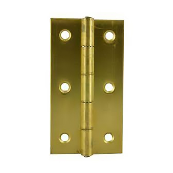 CHARNIERE RECTANGLE LAITON 90X50 X1
