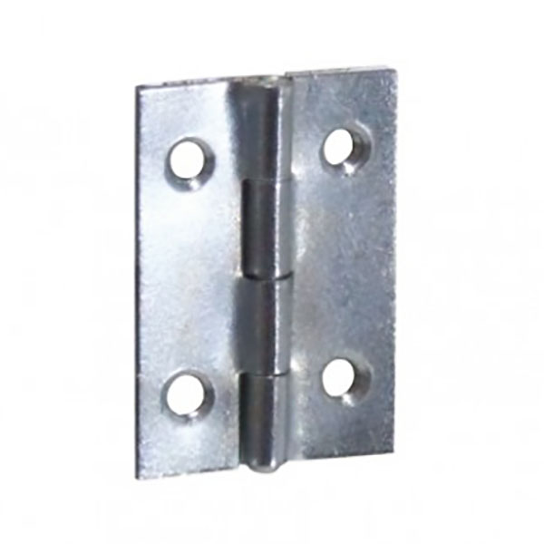CHARNIERE RECTANGLE ACIER ZINGUE 60X35 X10