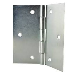 CHARNIERE CARRE ACIER ZINGUE 100X100 X1