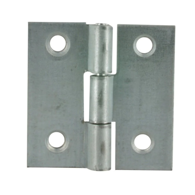 CHARNIERE CARRE ACIER ZINGUE 30X30 X2