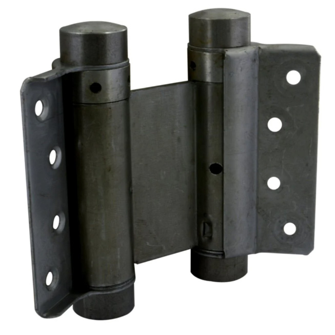 CHARNIERE DOUBLE ACTION ACIER DE H75 X1