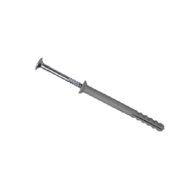 CHEVILLE A CLOUER - 8,0X-80 - DIA. PERC. 8MM - 100PCS