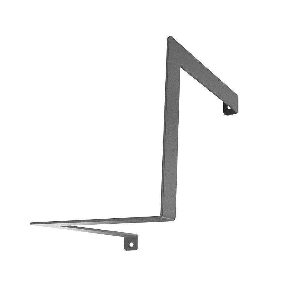 CONSOLE PARENTHESE 150X150 ACIER GRIS DRT