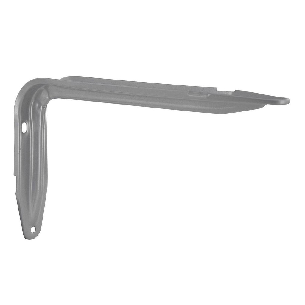 CONSOLE EQUERRE EMBOUTIE ACIER BLANC 170X265
