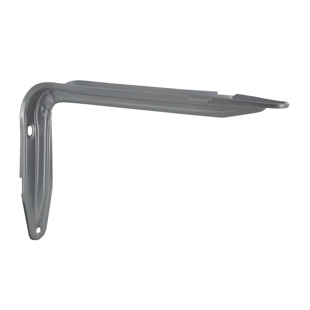 CONSOLE EQUERRE EMBOUTIE ACIER GRIS 150X230