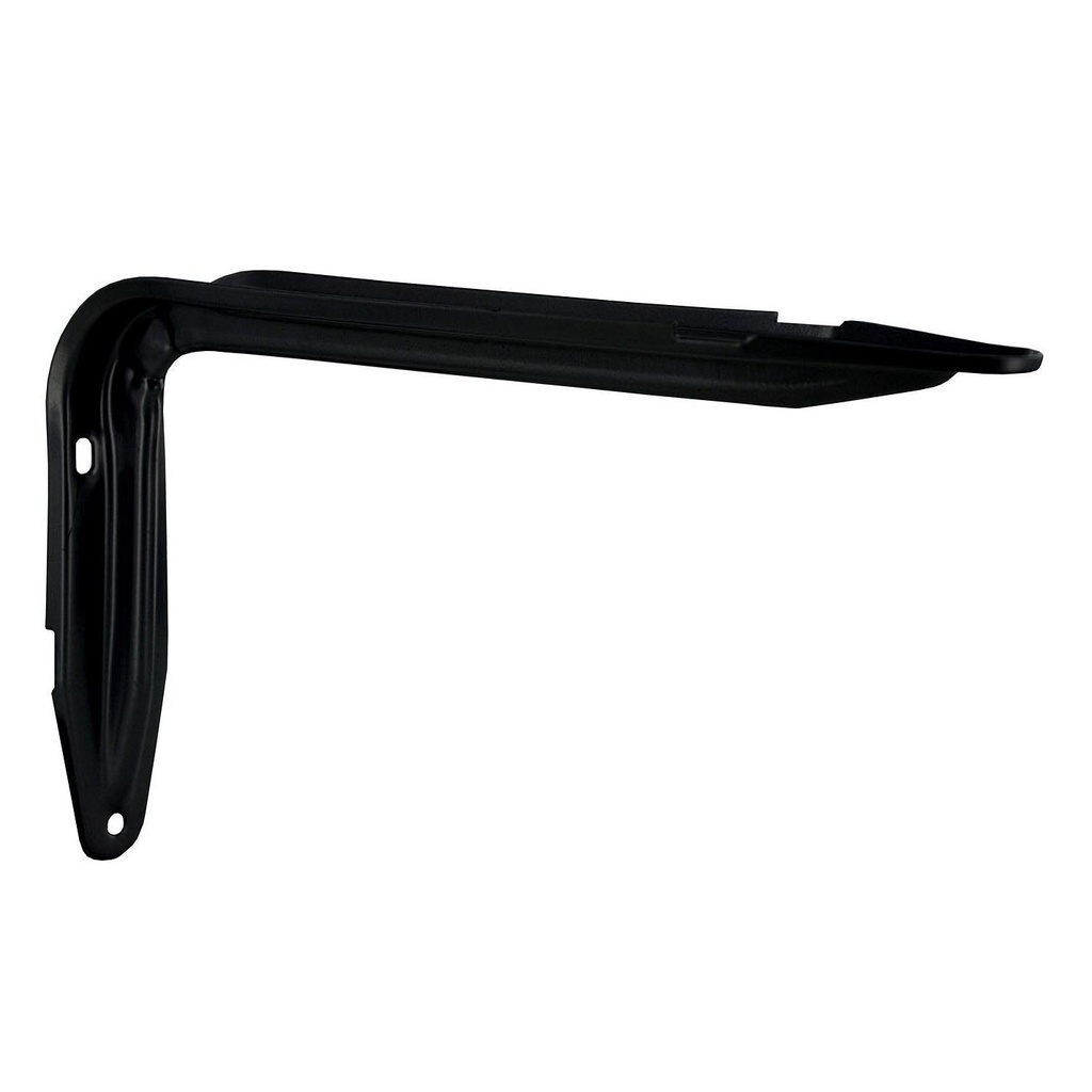 CONSOLE EQUERRE EMBOUTIE ACIER NOIR 170X265
