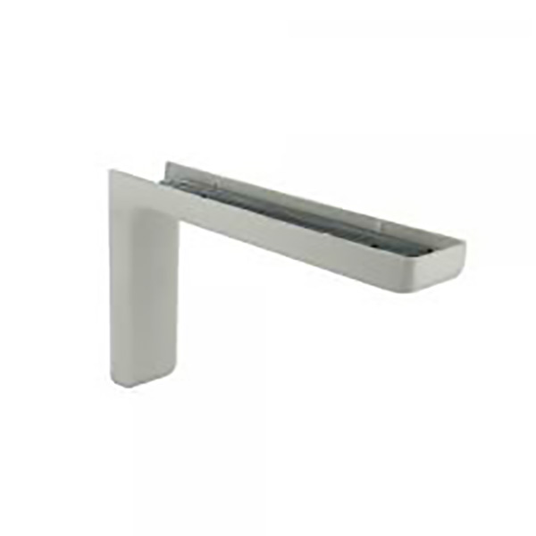 CONSOLE LEONARD ACIER MP BLANC 144X240