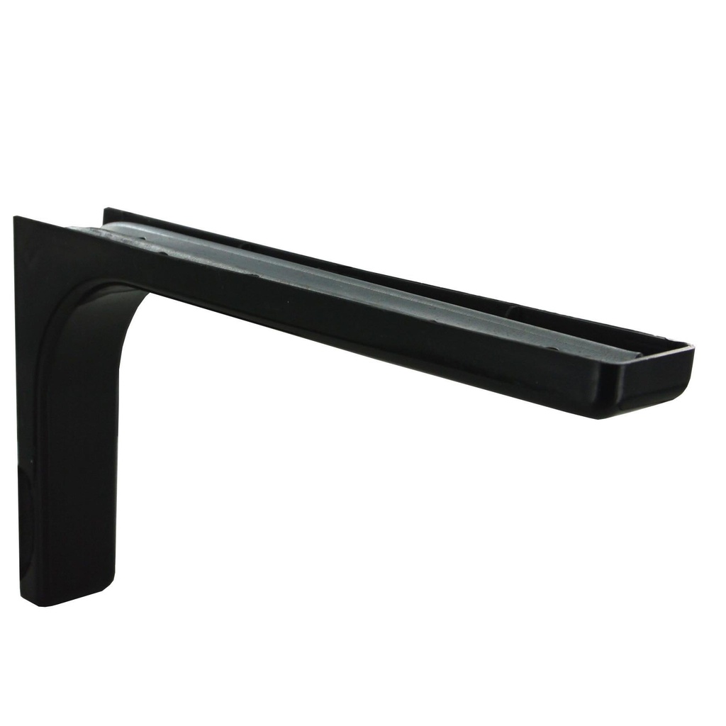 CONSOLE LEONARD ACIER MP NOIR 144X240