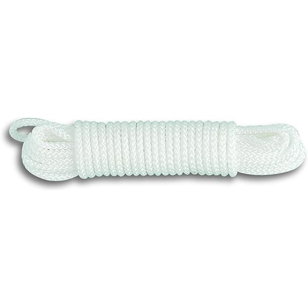 CORDE POLYPROPYLENE TRESSE BLANCHE 290KG D5MM L10M