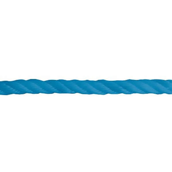 CORDE POLYPROPYLENE TORSADEE BLEUE 1.2T D10MM/M