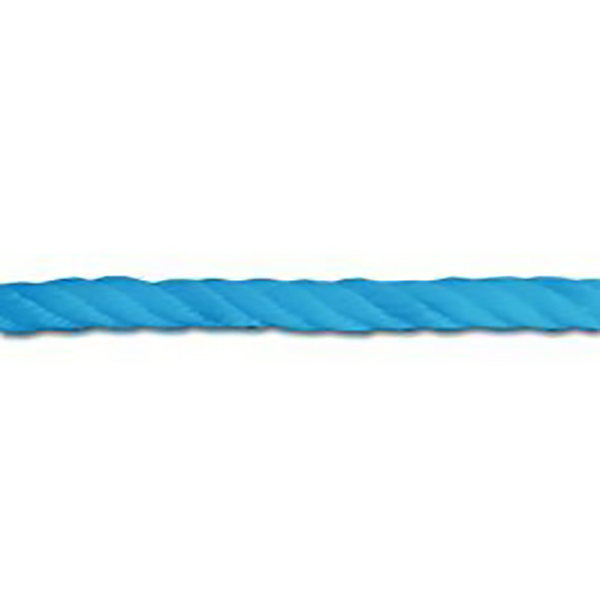 CORDE POLYPROPYLENE TORSADEE BLEUE 2.4T D14MM/M