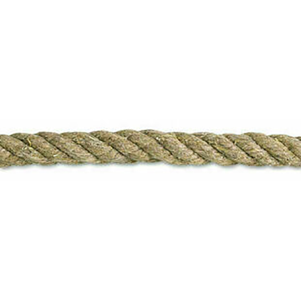 CORDE CHANVRE TORSADEE 1200KG D14MM/M