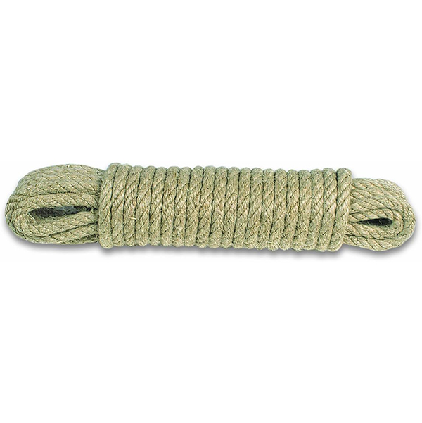CORDE CHANVRE TORSADEE 402KG D8MM L10M