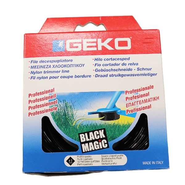 FOUET DE NYLON LE "BLACK MAGIC" FORME ROND MM3X50M