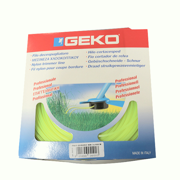 FOUET DE NYLON LE "BLACK MAGIC" FORME CARRE 2,7 MM BOBB 2KG