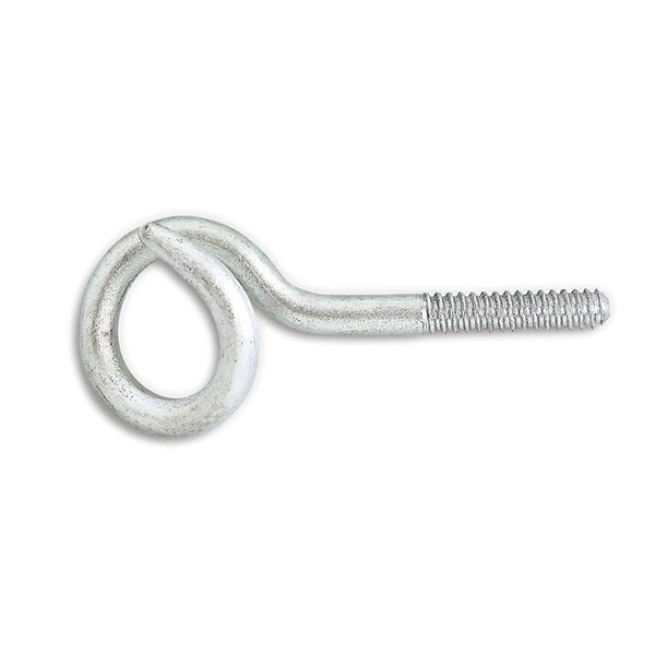 CROCHET GYMNASE ECROU ACIER ZINGUE D12X90MM