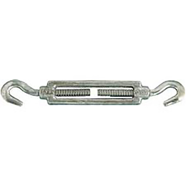 CROCHET DOUBLE ACIER + PVC 115X67X48X36MM