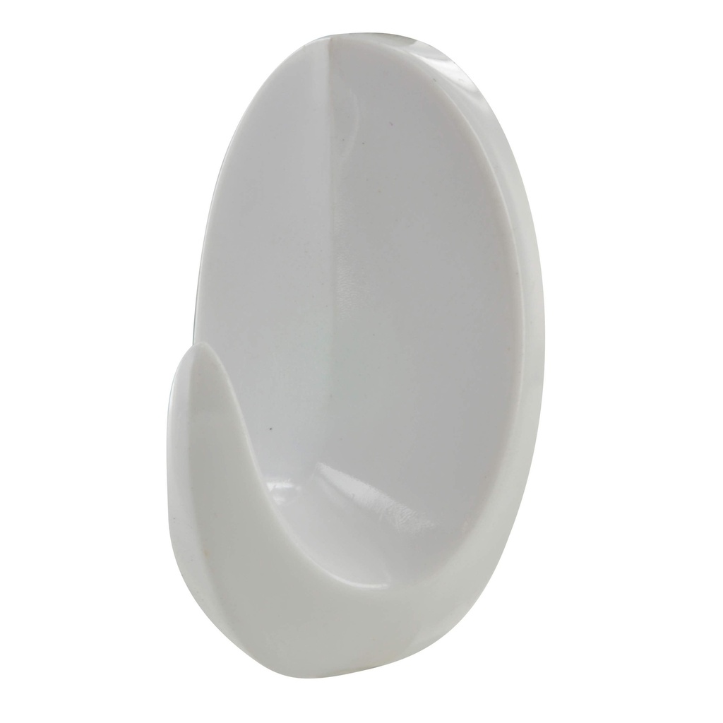 CROCHET ADHESIF OV H55X34 MP BLC X2