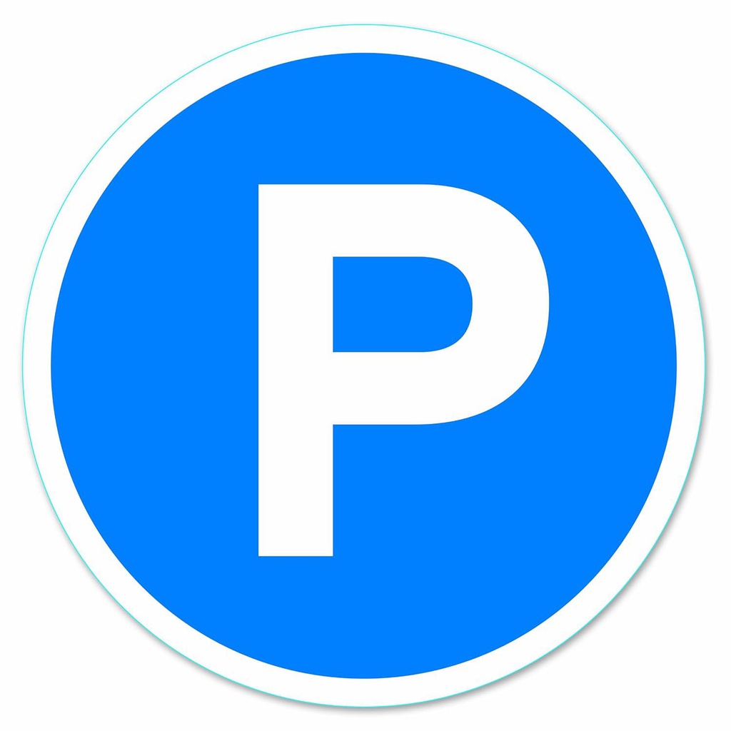 DISQUE PARKING PVC ADHESIF D280MM