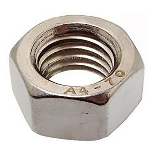 ECROUS HEXAG INOX A4 12 MM